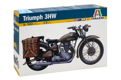 TRIUMPH 3HW (1:9) Model Kit 7402 - Italeri