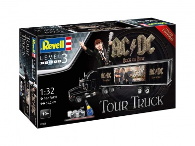 Truck & Trailer "AC/DC" (1:32) Gift-Set Limited Edition 07453 - Revell