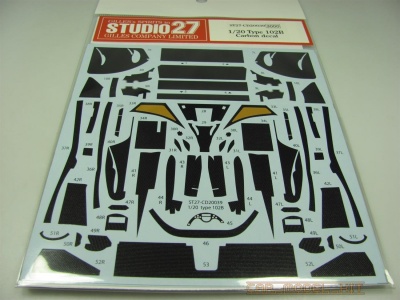 Type 102B Carbon Decal - Studio27