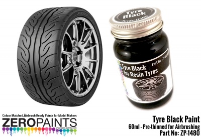 Tyre Black Paint - Zero Paints