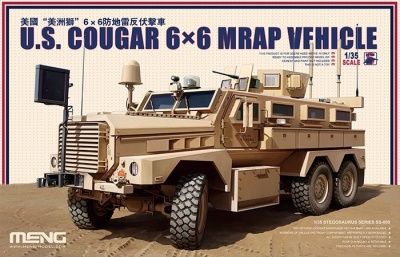 U.S. COUGAR 6x6 MRAP VEHICLE 1:35 - Meng Model