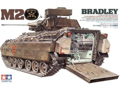U.S M2 Bradley IFV (1:35) - Tamiya