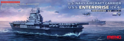 U.S. Navy aircraft carrier Enterprise (CV-6) 1/700 - Meng