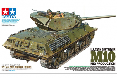 U.S. Tank Destroyer M10 (Mid Production) (1:35) - Tamiya