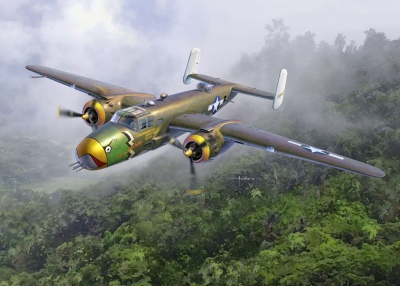 USAAF B-25D "Pacific Theatre" (1:48) - Academy