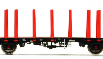 Vagón nákladní HORNBY R6792 - OTA Timber Wagon Tapered Stanchions