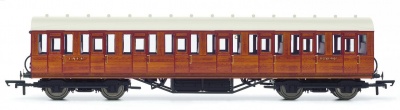 Vagón osobní HORNBY R4573A - LNER Thompson Non-corridor 3rd Class Coach, Teak