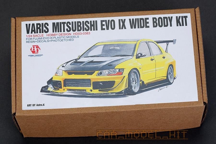 Varis Mitsubishi EVO IX Wide Body Kit - Hobby Design | Car-model 
