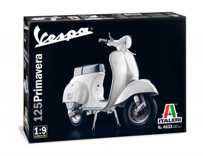 VESPA 125 PRIMAVERA (1:9) Model Kit 4633 - Italeri