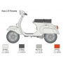 VESPA 125 PRIMAVERA (1:9) Model Kit 4633 - Italeri