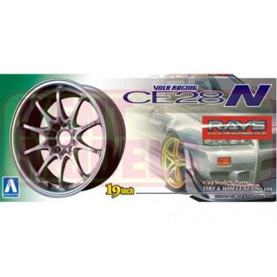 Volk Racing CE28N 19 Inch 1/24 - Aoshima