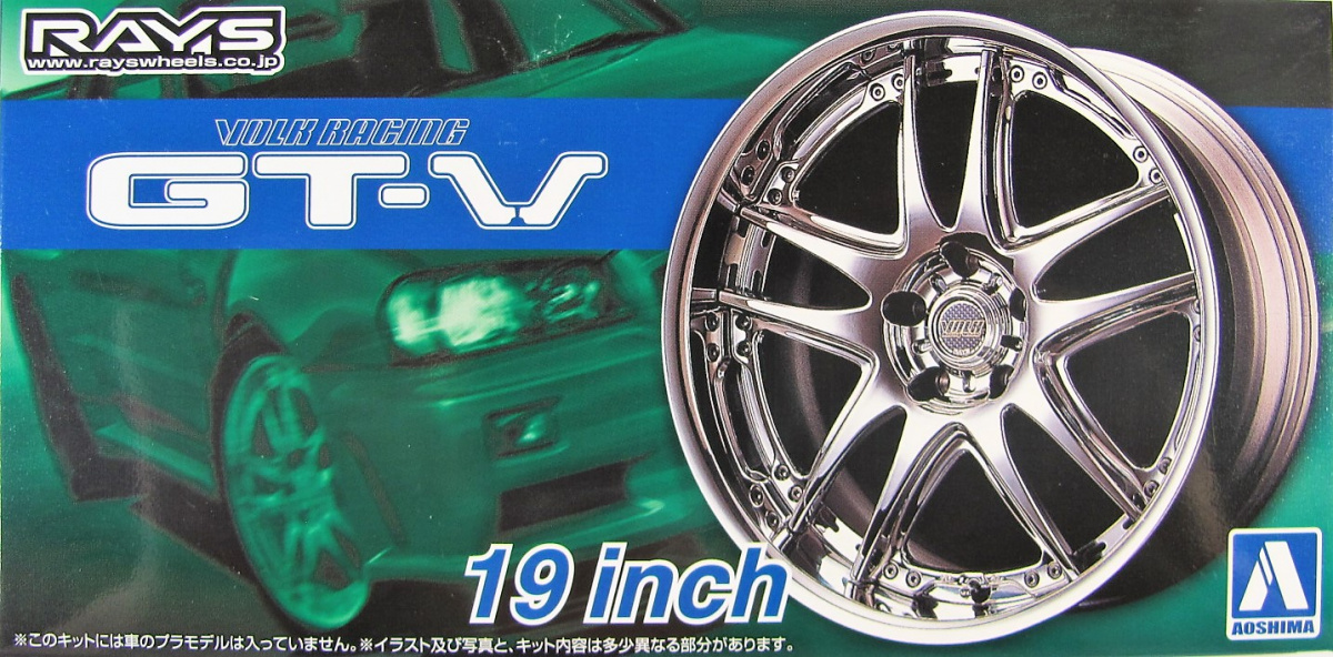 Aoshima Volk Racing GT-C 19 inch