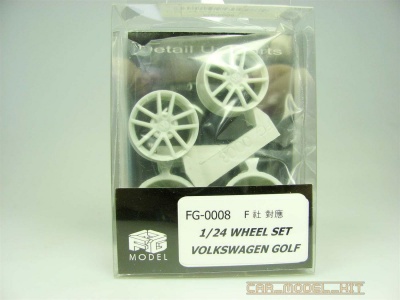 Volkswagen Golf Wheel Set (for Fujimi) 1/24 - FG Model