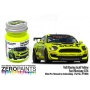 Volt Racing Acid Yellow for Ford Mustang GT4 Paint - 30ml - Zero Paints