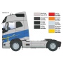 Volvo FH16 Medium Roof (1:24) Model Kit truck 3970 - Italeri