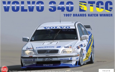 Volvo S40 BTCC 1997 Brands Hatch Winner 1/24 - NuNu Model Kit