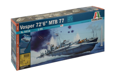 VOSPER 72''6' MTB 77 (1:35) Model Kit 5610 - Italeri