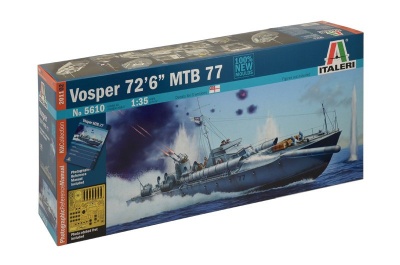 VOSPER 72''6' MTB 77 (1:35) Model Kit 5610 - Italeri