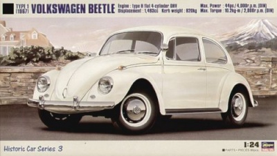 VW Beetle 1967 1/24 - Hasegawa