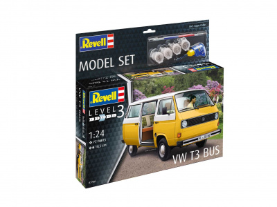VW T3 Bus (1:24) Model Set auto 67706 - Revell