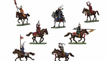 Wargames (AoB) figurky - Turkish Cavalry 16-17th Century (1:72) - Zvezda