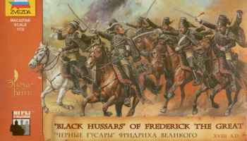 Wargames (AoB) figurky 8079 - Black Hussars (1:72)