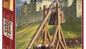 Wargames (AoB) katapult 8516 - Medieval Siege Engine Trebuchet (1:72) - Zvezda