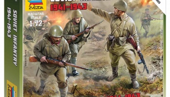 Wargames (WWII) figurky 6103 - Soviet Infantry 1941 (1:72)