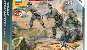 Wargames (WWII) figurky 6136 - German Paratroops (1:72)