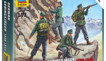 Wargames (WWII) figurky 6154 - German Gebirgsjäger (1:72)