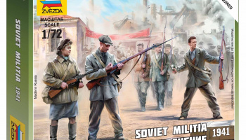 Wargames (WWII) figurky 6181 - Soviet Militia 1941 (1:72)