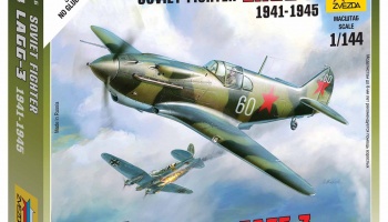 Wargames (WWII) letadlo 6118 - Soviet Fighter LaGG-3 (1:144)