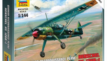 Wargames (WWII) letadlo 6184 - Henschel HS-126B (1:144)