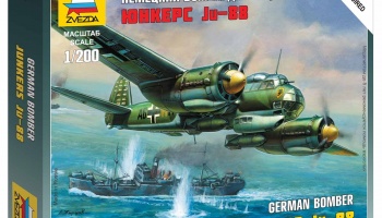 Wargames (WWII) letadlo 6186 - Junkers Ju-88A4 (1:200)