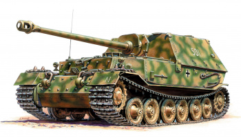 Wargames (WWII) tank 6195 - German Tank Destroyer FERDINAND (1:100)