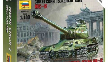 Wargames (WWII) tank 6201 - IS-2 Stalin (1:100)