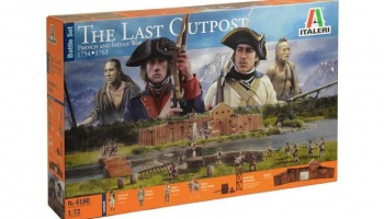 Wargames diorama 6180 - THE LAST OUTPOST 1754-1763 FRENCH AND INDIAN WAR (1:72)