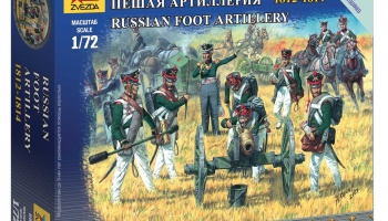 Wargames figurky 6809 - Russian Foot Artillery (1:72)