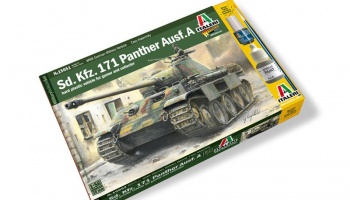 Wargames tank 15752 - Sd. Kfz. 171 PANTHER AUSF. A (1:56) - Italeri