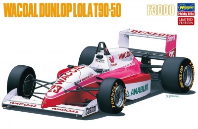 Wacoal Dunlop Lola T90-50 1991 F3000 1/24 - Hasegawa