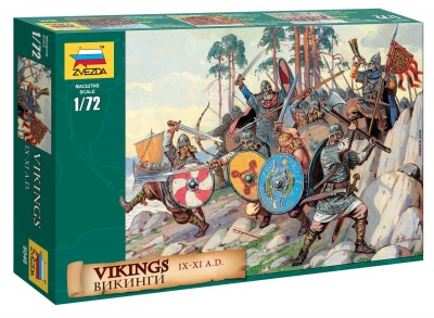 Wargames (AoB) figurky 8046 - Vikings (1:72)