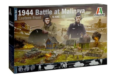 Wargames diorama 6182 - 1944 BATTLE AT MALINAVA (1:72)