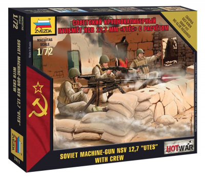 Wargames (HW) figurky 7411 - Soviet Machine gun "Utes" (1:72)