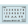 Wargames (HW) tank 7405 - Abrams M1 A1 (1:100) - Zvezda