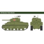 Wargames tank 15751 - M4 SHERMAN 75mm (1:56) - Italeri