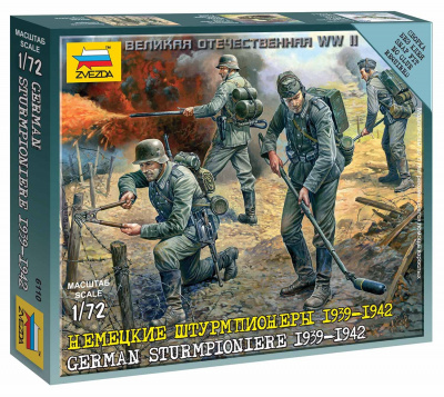 Wargames (WWII) figurky 6110 - German Sturmpioniere (1:72)