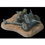 Wargames (WWII) figurky 6114 - German Gun Pak-36 with Crew (1:72)