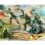 Wargames (WWII) figurky 6136 - German Paratroops (1:72)