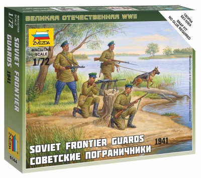 Wargames (WWII) figurky 6144 - Soviet Frontier Guards (1:72)