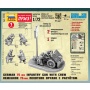 Wargames (WWII) figurky 6156 - German 75mm Infantry Gun (1:72)